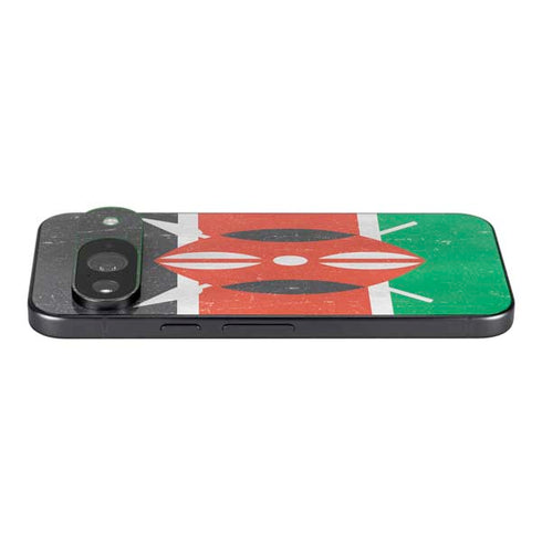 Kenya Flag Distressed Google Pixel 9 Skin